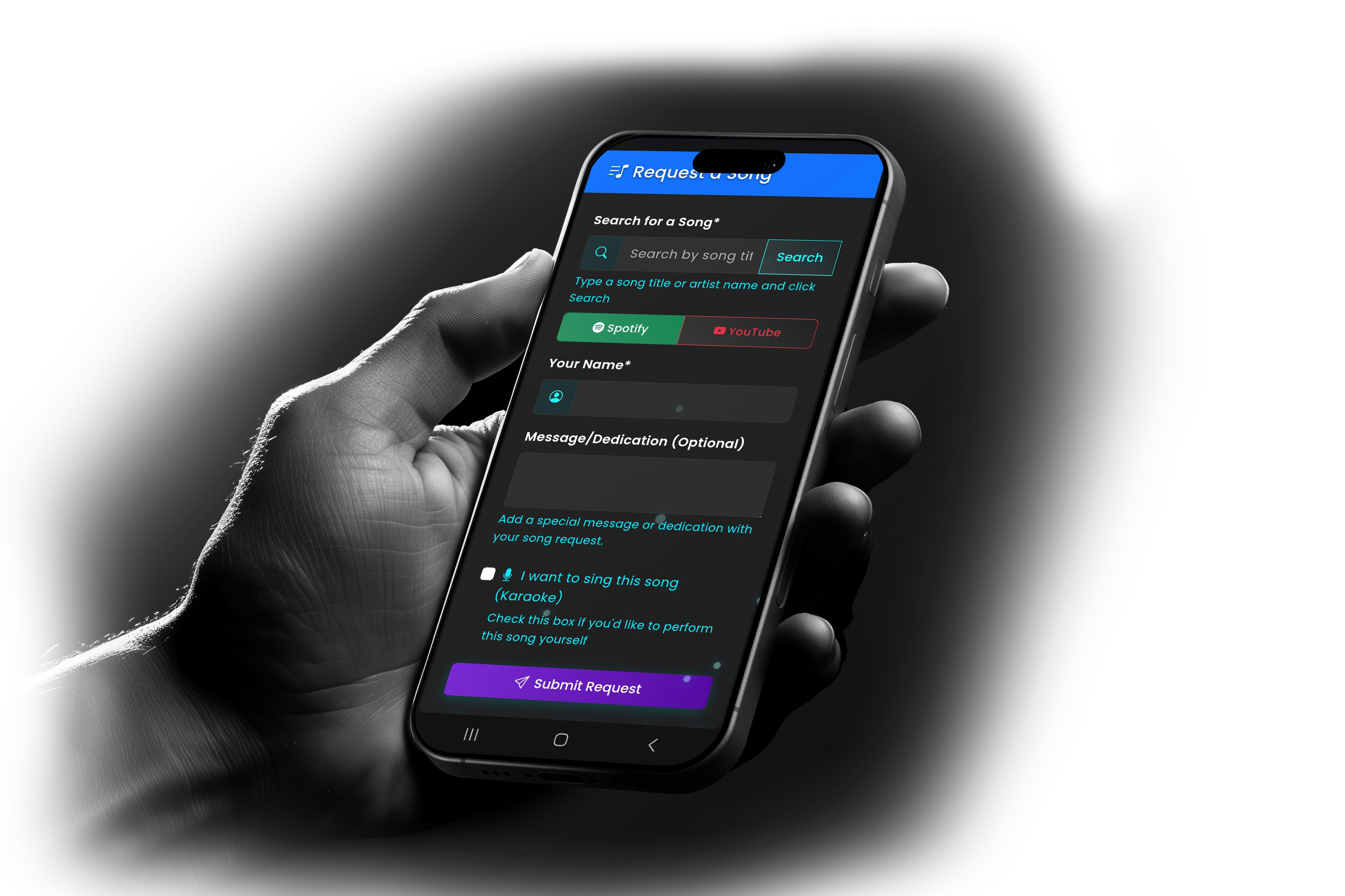 HitRequest Mobile App